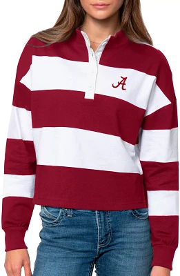 Antigua Women's Alabama Crimson Tide Rugby Long Sleeve Shirt