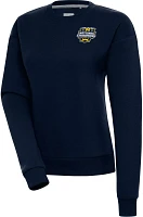 Antigua Women's 2023 College Football National Champions Michigan Wolverines Victory Pullover Crewneck