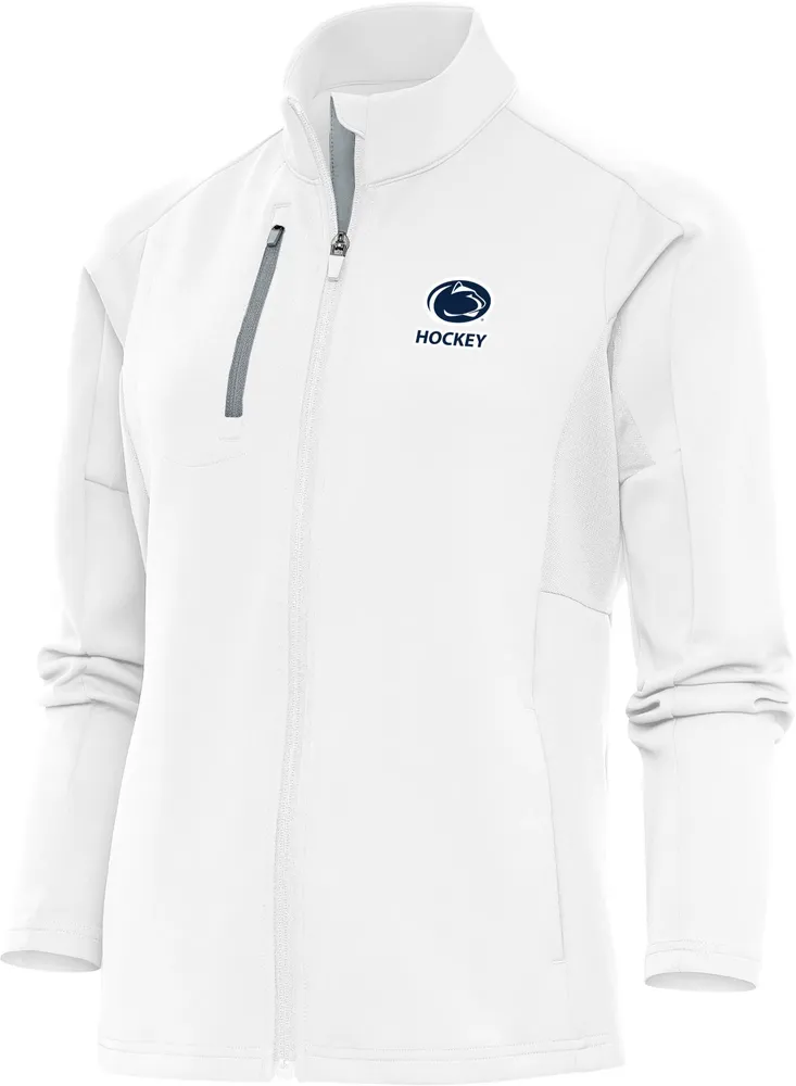 Antigua Women's Penn State Nittany Lions Hockey White Generation 1/4 Zip Pullover