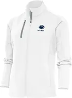 Antigua Women's Penn State Nittany Lions Hockey White Generation 1/4 Zip Pullover