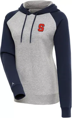 Antigua Women's Syracuse Orange Color Block Victory Pullover Hoodie