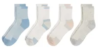 Alpine Design Women's Mid Crew Hiker Socks – 4 Pack