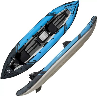 AquaGlide Chinook 120 Tandem Inflatable Kayak with Pump
