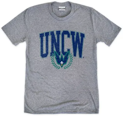 Where I'm From Adult UNC-Wilmington  Seahawks Grey Vines T-Shirt