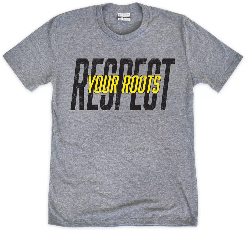 Where I'm From Columbus Respect Grey T-Shirt