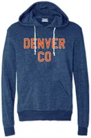 Where I'm From Adult Colorado Navy City Block Hoodie