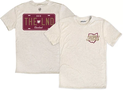 Where I'm From Cleveland Oatmeal License Plate T-Shirt