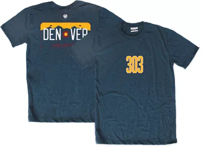 Where I'm From Denver License Plate T-Shirt