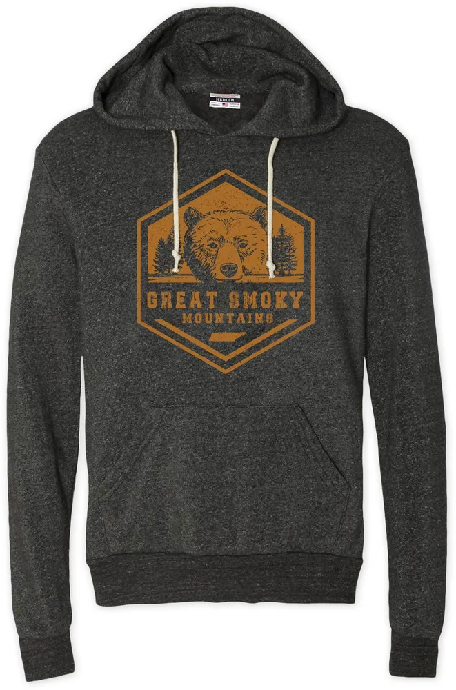 Where I'm From Adult Great Smokey Mountains Bear Hoodie