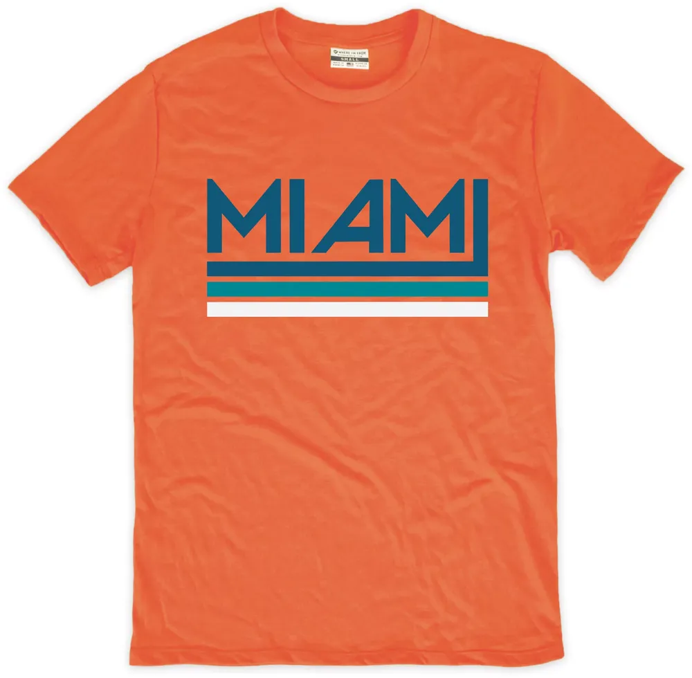 Where I'm From Miami Orange City T-Shirt