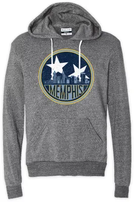 Where I'm From Memphis Grey Tri Star Hoodie