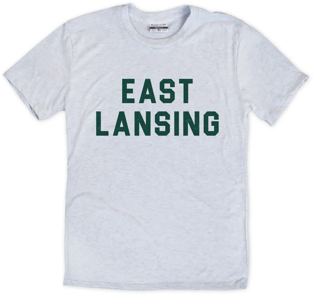 Where I'm From East Lansing Ash T-Shirt