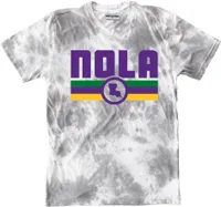 Where I'm From New Orleans Tie Dye Stripe T-Shirt