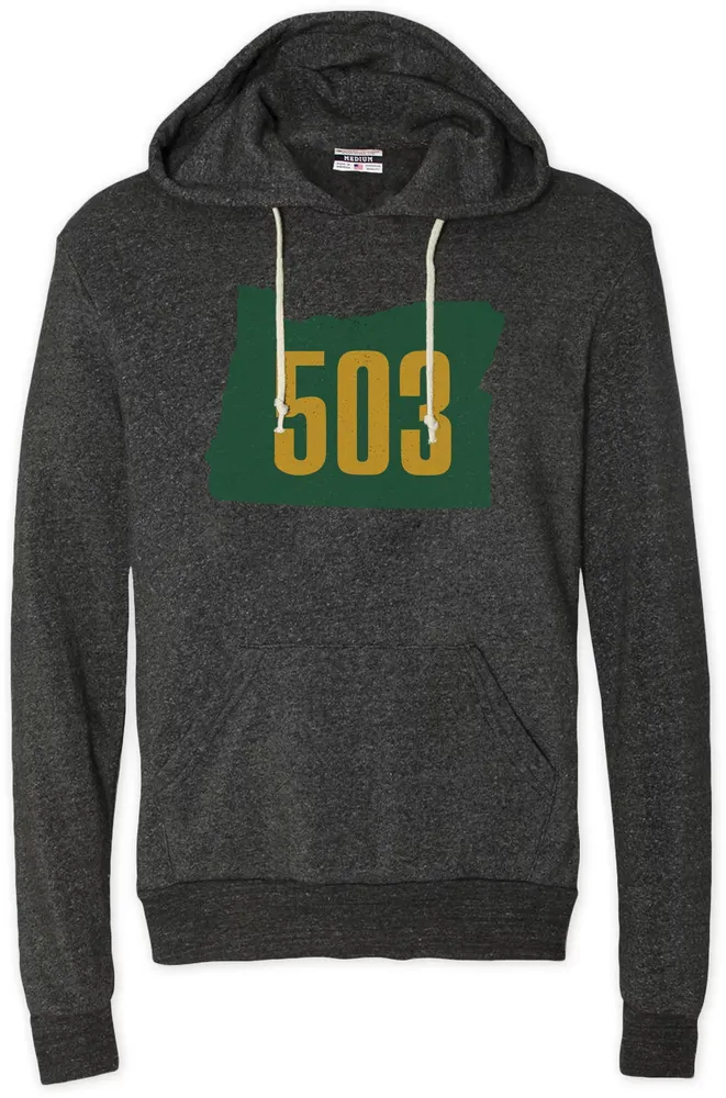 Where I'm From Portland Black 503 Hoodie