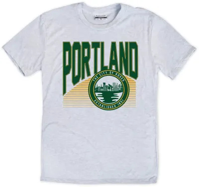 Where I'm From Portland Ash Slant T-Shirt