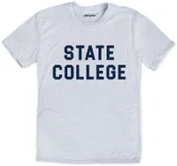 Where I'm From Penn State College White T-Shirt