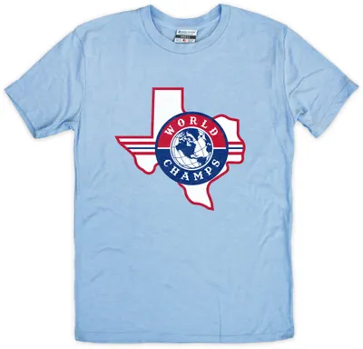 Where I'm From Texas Light Blue World Champs T-Shirt