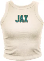 Where I'm From Jacksonville Airport Code Cropped Tank Top