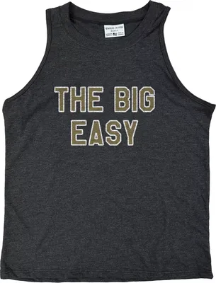 Where I'm From New Orleans Black Big Easy Relaxed Tank Top