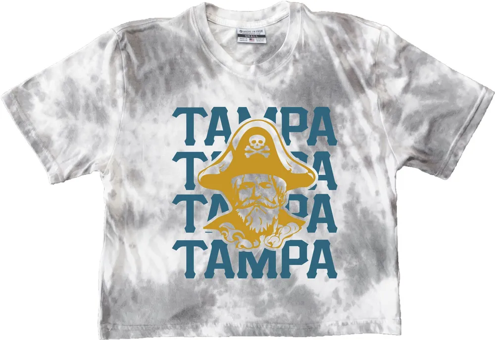 Where I'm From Women's Tampa Tie Die City Cropped Tank Top