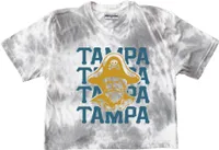 Where I'm From Women's Tampa Tie Die City Cropped Tank Top