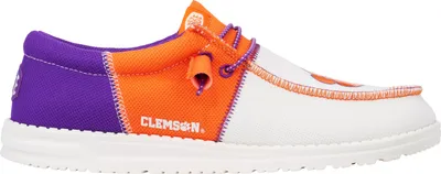 Hey Dude Men's Wally Tri Clemson Tigers Shoes