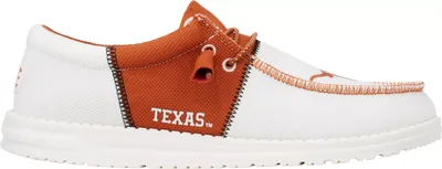 Hey Dude Men's Wally Tri Texas Longhorns Shoes