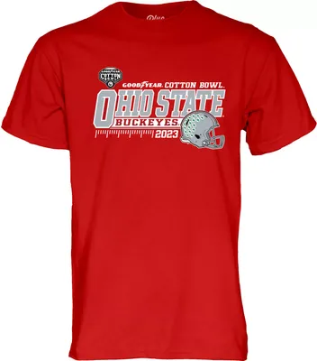 Blue 84 Adult 2023 Cotton Bowl Bound Ohio State Buckeyes T-Shirt