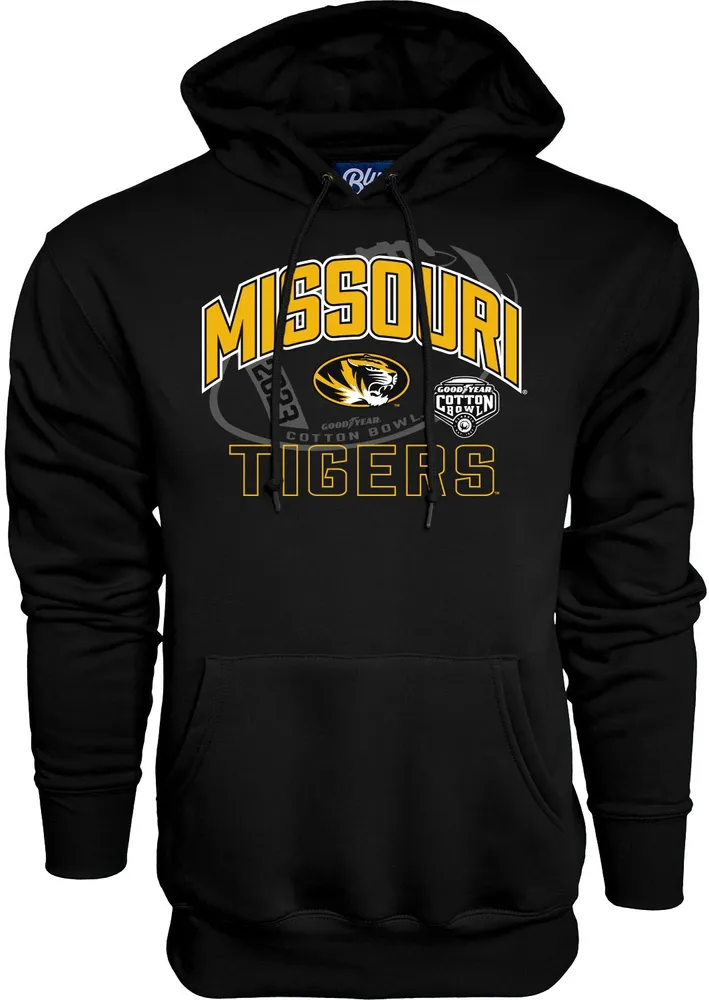 Blue 84 Adult 2023 Cotton Bowl Bound Missouri Tigers Pullover Hoodie