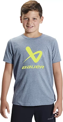 Bauer Youth Core Lockup Short Sleeve T-Shirt
