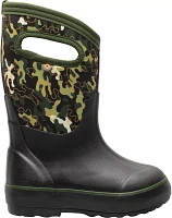 Bogs Kids' Classic II Pop Camo Waterproof Winter Boots