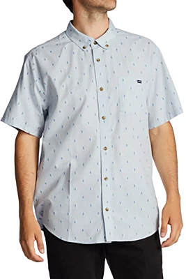 Billabong Men's All Day Jacquard Woven Button-Down Shirt