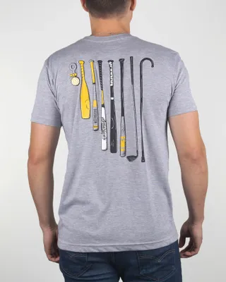 Baseballism Men's Lifecycle of Sticks T-Shirt