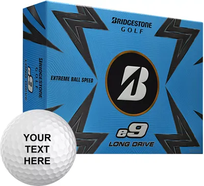 Bridgestone 2023 e9 Long Drive Personalized Golf Balls