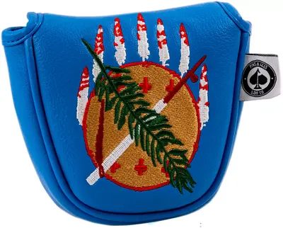 Pins & Aces Oklahoma Flag Mallet Putter Headcover