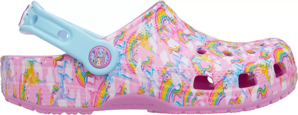 Crocs Kids' Lisa Frank Unicorn Classic Clogs