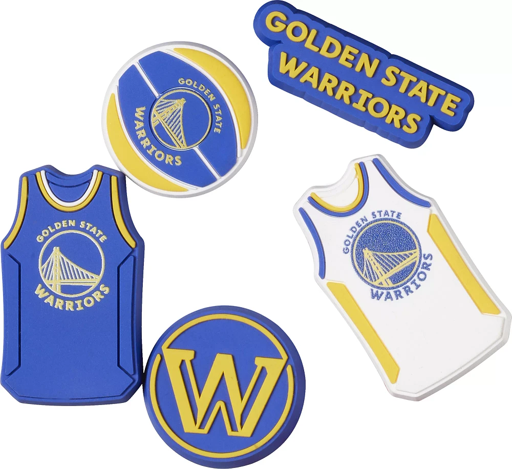 Crocs Jibbitz NBA Golden State Warriors - 5 Pack