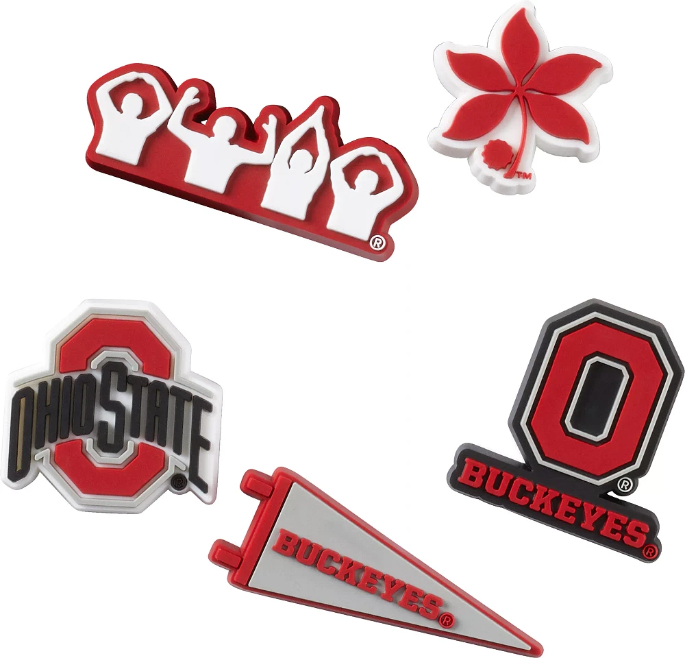 Crocs Jibbitz Ohio State University - 5 Pack