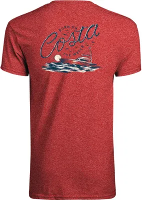 Costa Del Mar Men's Boat Line T-Shirt
