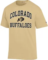 Champion Men's Colorado Buffaloes Gold Team Arch T-Shirt