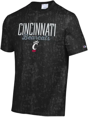 Champion Men's Cincinnati Bearcats Black Vintage Jersey T-Shirt