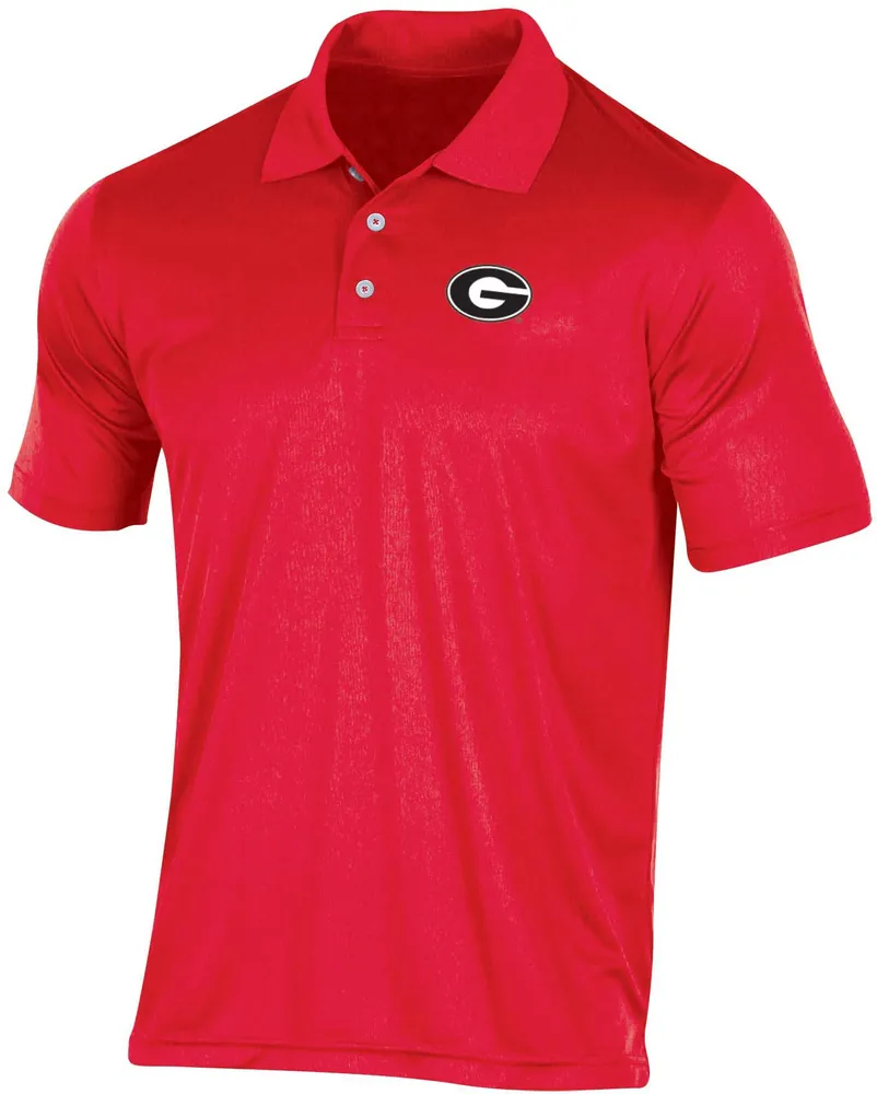 Champion Men's Georgia Bulldogs Red Performance Polo