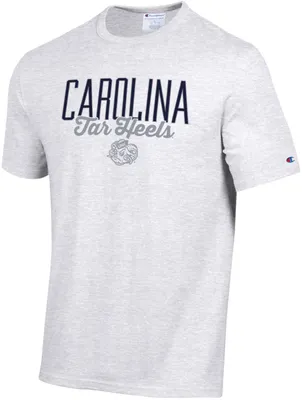 Champion Men's North Carolina Tar Heels Grey Vintage Jersey T-Shirt