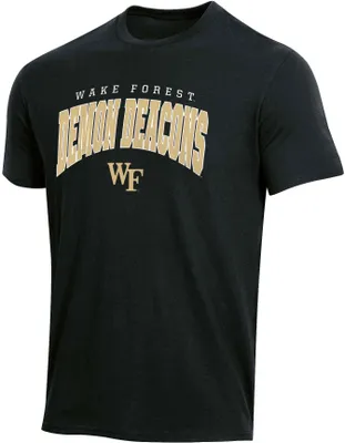 Champion Men's Wake Forest Demon Deacons Black T-Shirt