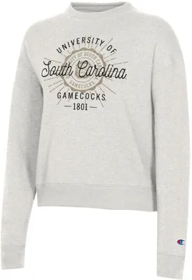 Champion Women's South Carolina Gamecocks Pebblestone Triumph Crew Pullover Sweatshirt