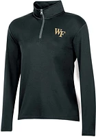 Champion Women's Wake Forest Demon Deacons Black 1/4 Zip Pullover Shirt