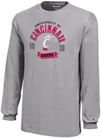 Champion Youth Cincinnati Bearcats Grey Long Sleeve Jersey T-Shirt