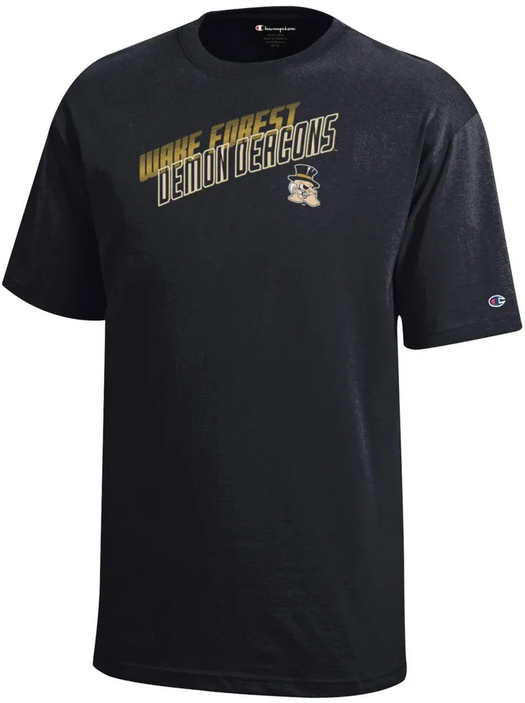 Champion Youth Wake Forest Demon Deacons Black T-Shirt