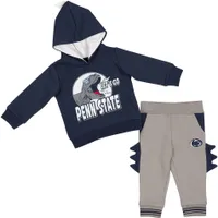 Colosseum Infant Penn State Nittany Lions Blue 2 Piece Dino Set