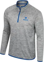 Colosseum Men's Buffalo Bulls Heather Grey 1/4 Zip Pullover